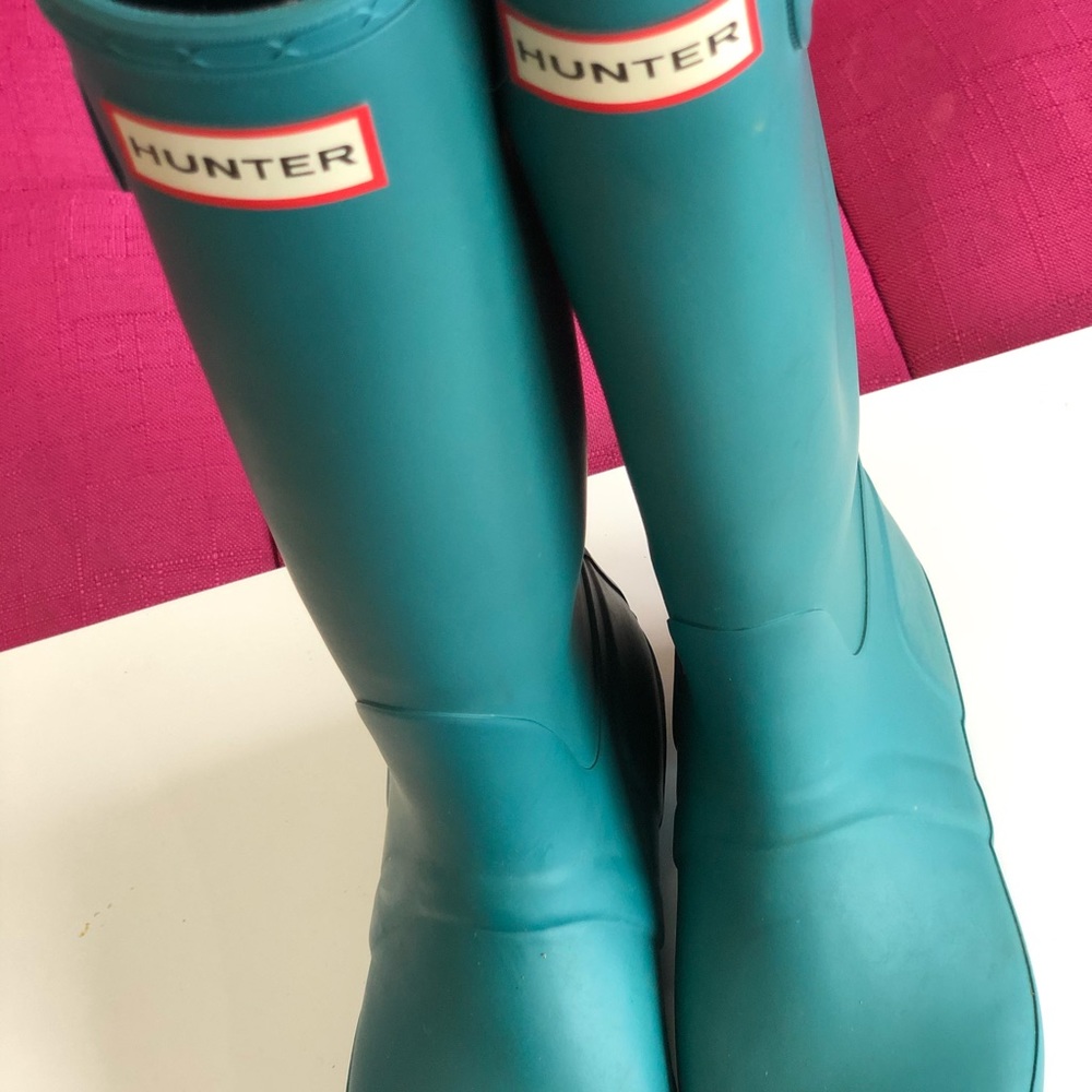 Used Hunter Boots Size 7